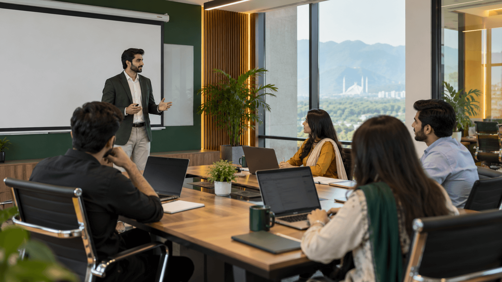 Training Room in Islamabad: Internet, Seating and AV Essentials