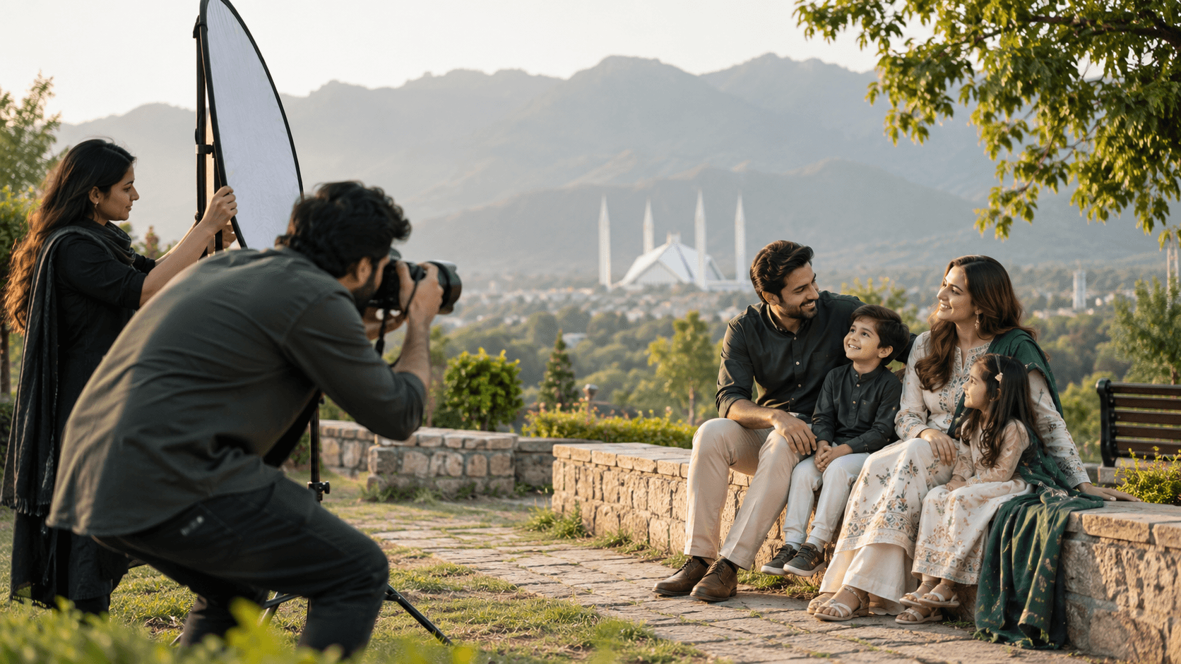 Family Photoshoot in Islamabad: Location and Timing Guide