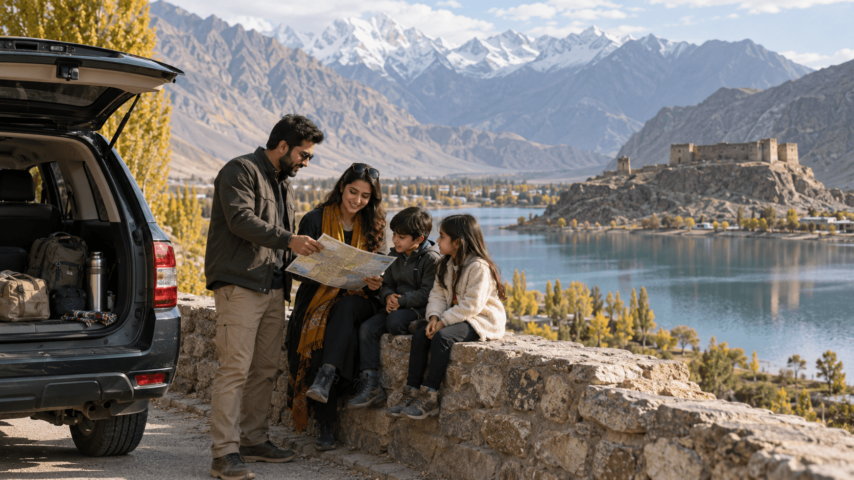 First Trip to Skardu: How to Balance Lakes, Forts and Long Drives