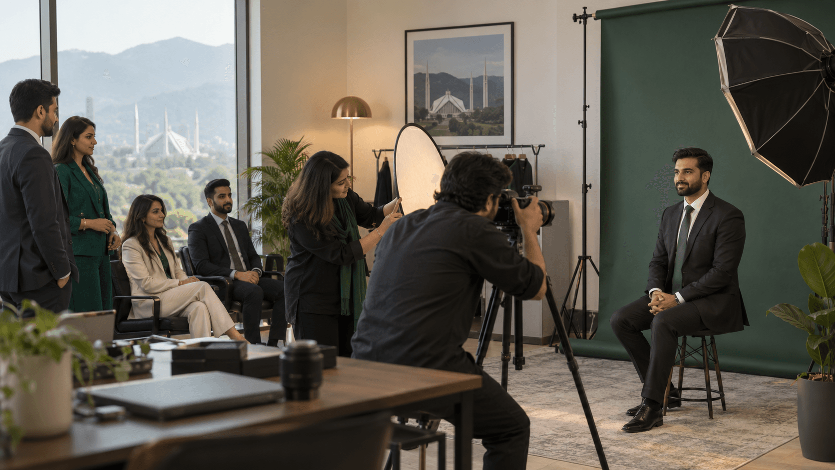 Corporate Headshots in Islamabad: Consistent Photos for a Whole Team