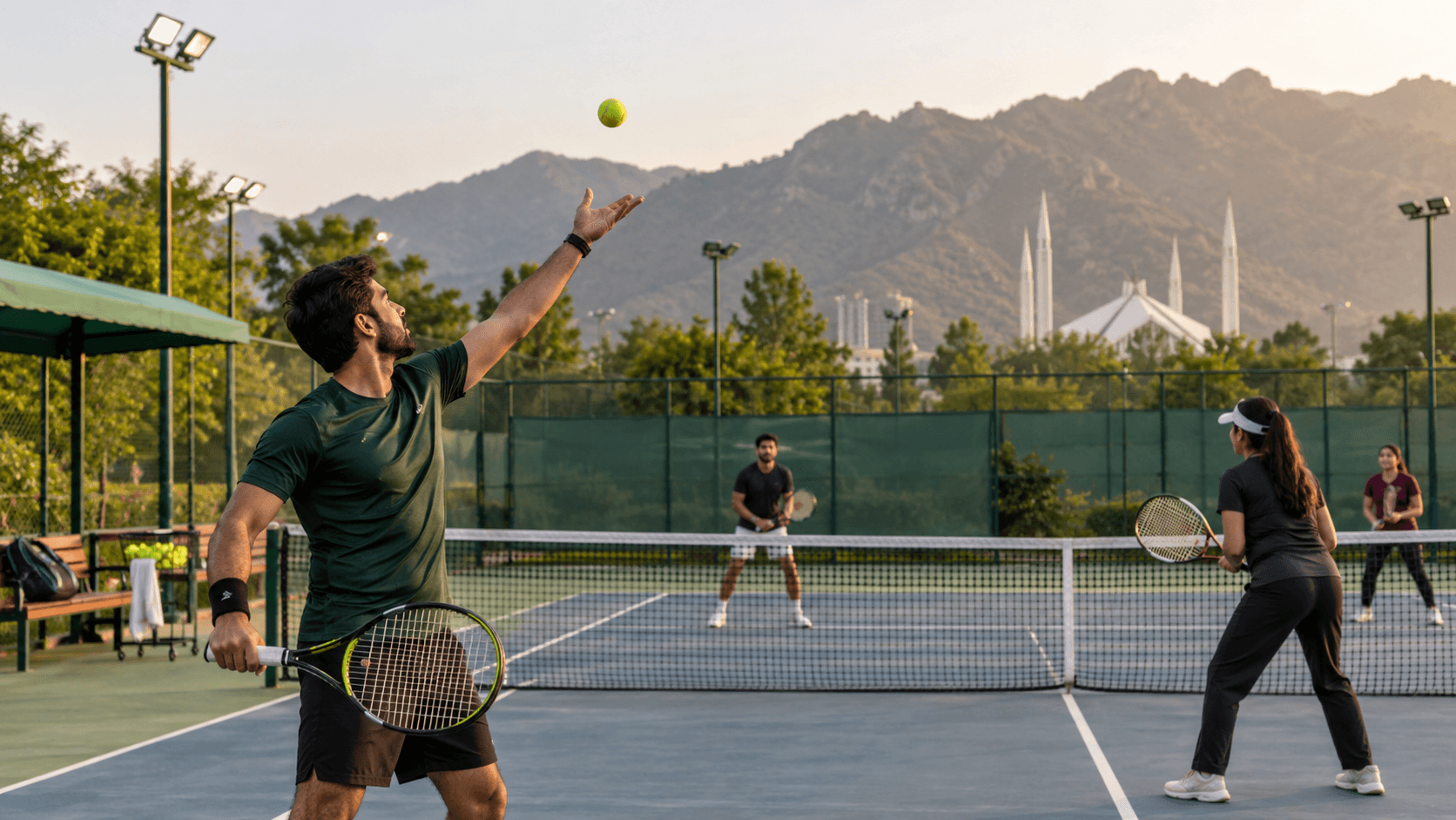 Tennis Court Booking in Islamabad: Surface, Lights and Timing